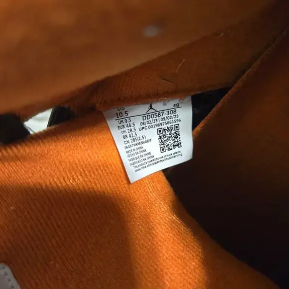 Jordan 5 Retro “Olive” 2024 Army Olive Solar Orange Suede Mens Sz 10.5 - Picture 4 of 11